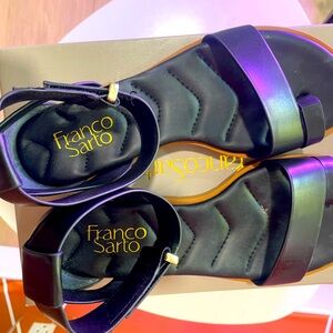 Black Toe Hop Summer Sandals